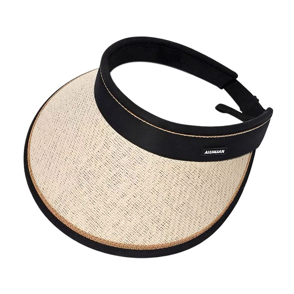 Bucket Hat Straw - Topi Jerami Anyaman Lipat Desain Anyaman