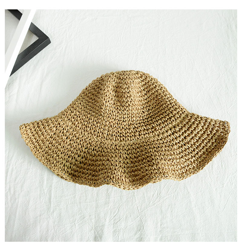 2021 Topi Matahari Wanita Baru - Bucket Hat Straw ulasan dan harga
