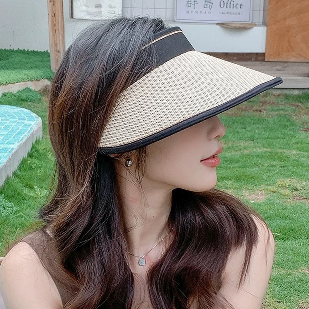 Topi Jerami Anyaman Lipat Desa - Bucket Hat Straw ulasan dan harga