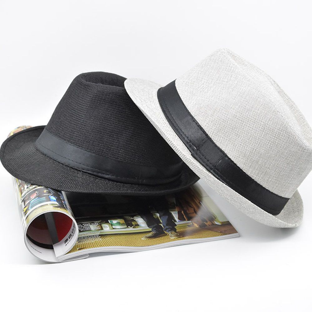 Topi Nelayan Katun Linen Besar - Bucket Hat Straw ulasan dan harga