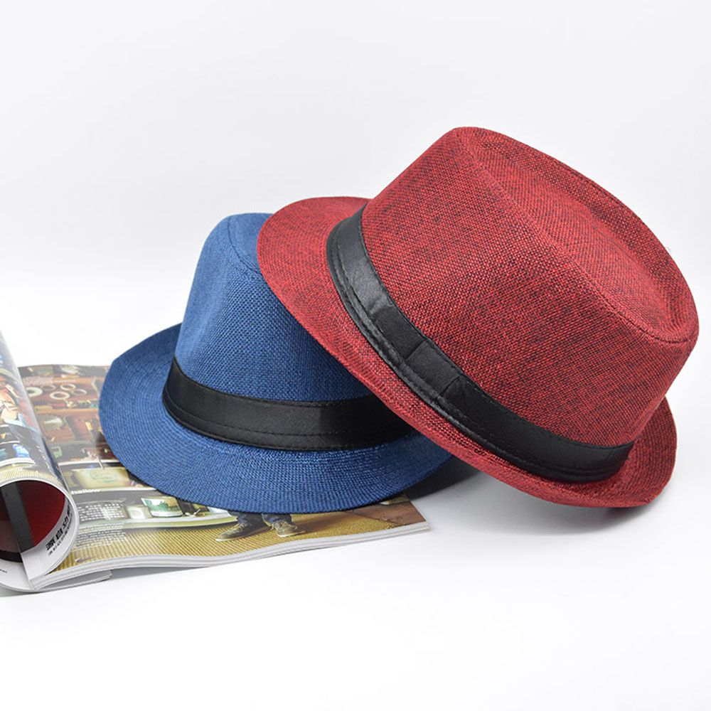 Topi Nelayan Katun Linen Besar - Bucket Hat Straw ulasan dan harga